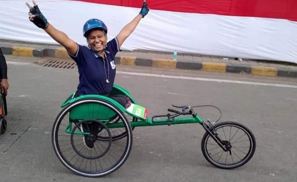 Donation Of Para Olympic Cycle