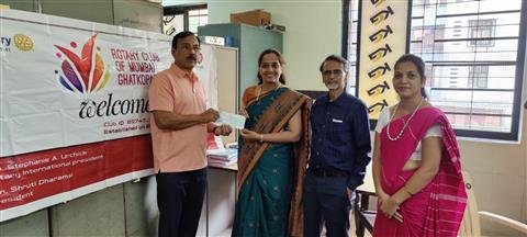 Payment Of Fees At Shamanand School